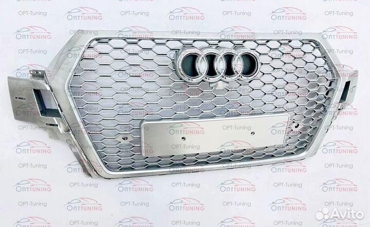 Решетка в стиле RSQ7 на Audi Q7 2015+ style 2