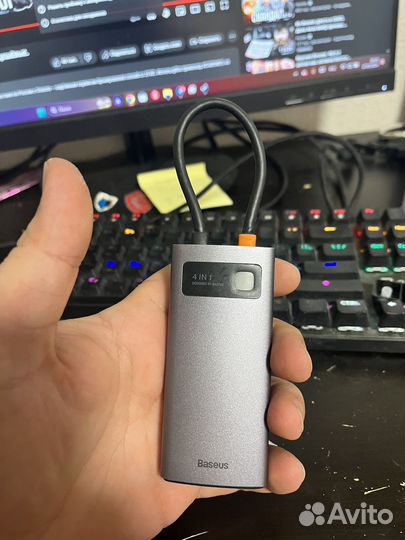 USB HUB baseus юсб с хаб