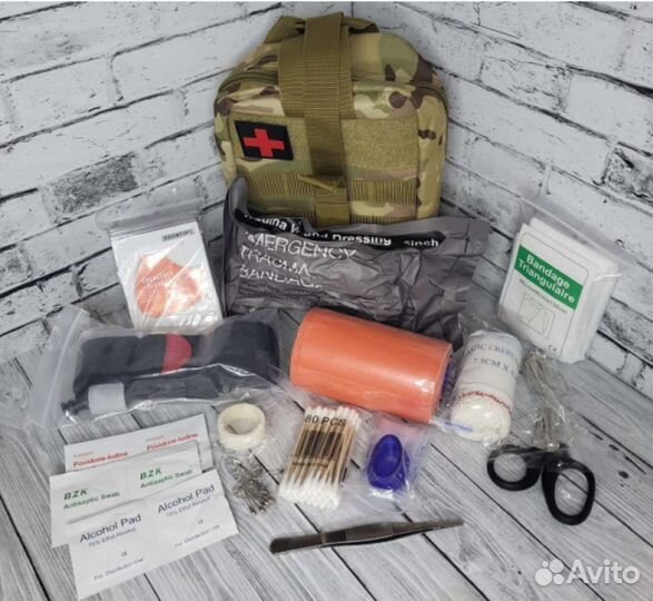 Аптечка тактическая с наполнением
