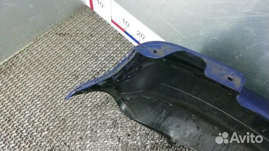 Бампер задний volkswagen polo 4 (9N) (TBE02HG01)