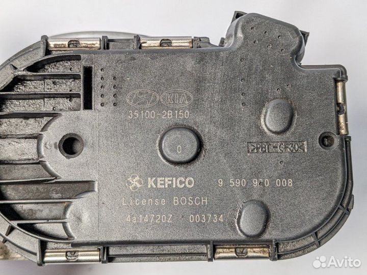 Дроссельная заслонка Hyundai Solaris G4FC 2011