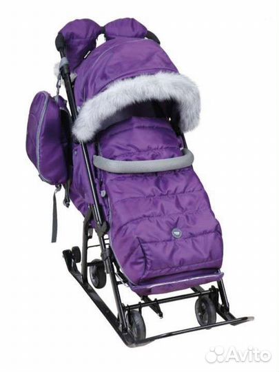 Санки коляска ника 7 5sk