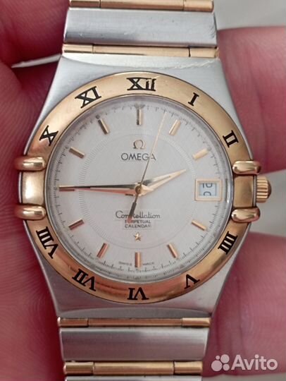 Часы Omega Constellation steel/gold omega 396.1202