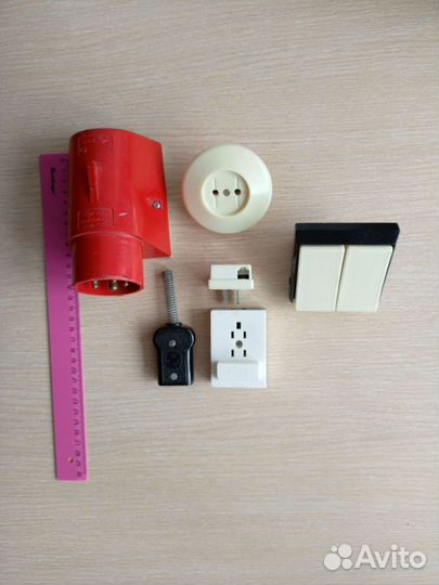 Розетки и выключатели СССР