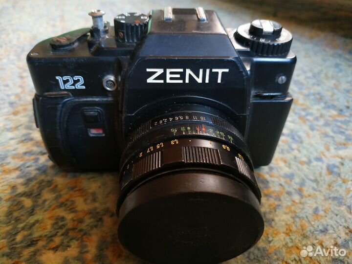 Зенит 122 с Helios-44M