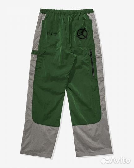 Брюки OFF-white x AIR jordan track pant green