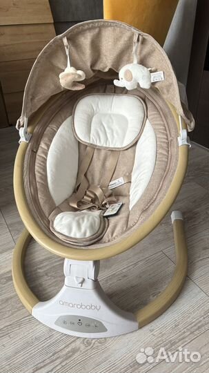 Детские электронные качели amarobaby