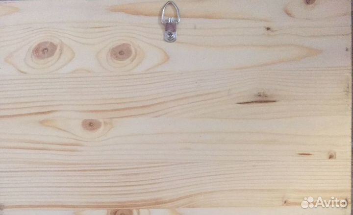 Картины на дереве. Птички. Четыре штуки