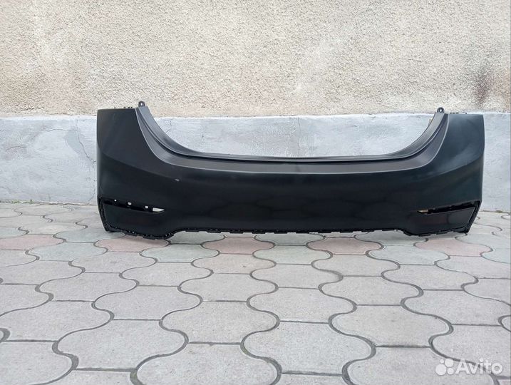 Задний бампер hyundai solaris 2017