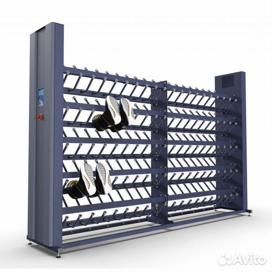 Сушильный стеллаж сл2 - Премиум для обуви, двухсторонний 199х323,5х67см slpd-100