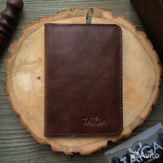 Обложка на паспорт кожаная / выбор цвета
