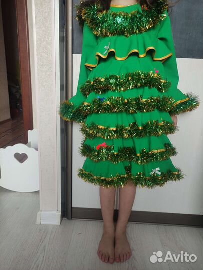 Карнавальный костюм ёлочка