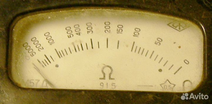 Омметр М57Д (неисправный)