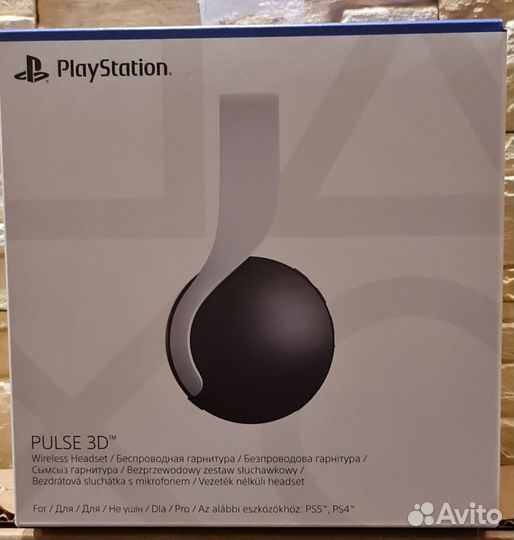 Новые PlayStation 5 Pulse 3D наушники, гарнитура