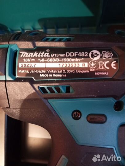 Шуруповерт makita 18v lxt