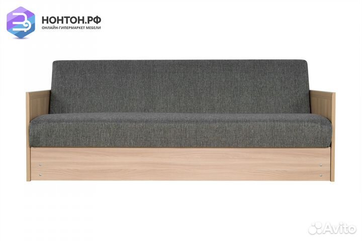 Диван книжка Ручеек-Ламино серый