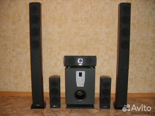 Продам комплект акустики 5.1 (c сабвуфером активн)
