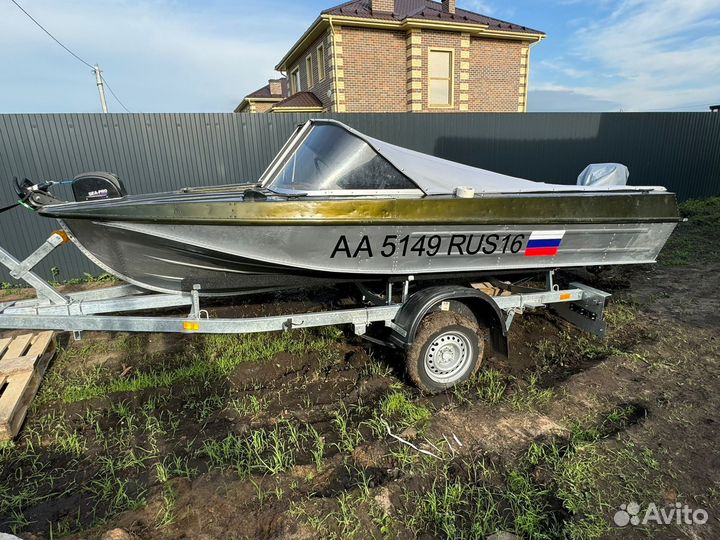 Казанка 5м ямаха 40