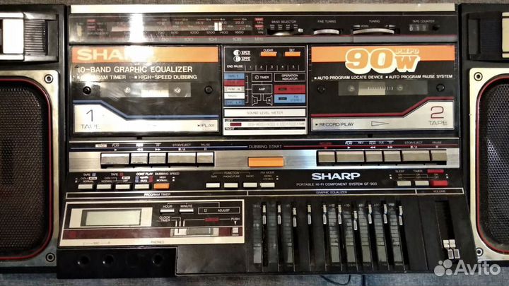 Магнитофон Sharp GF-900Z(BK)