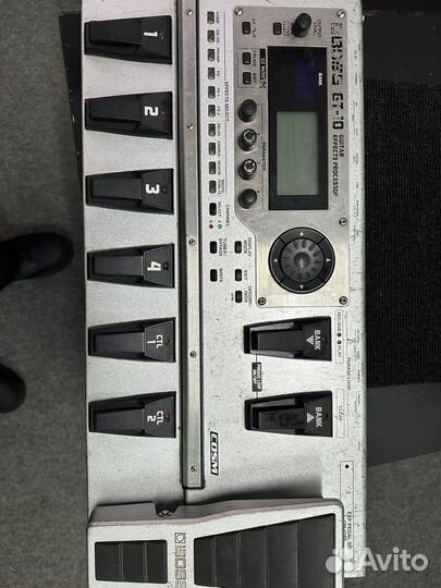 Гитарный процессор boss gt10