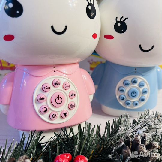 Медовый Зайка ночник/плеер