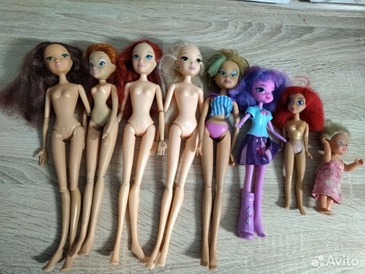 Лот кукол Винкс и My Little Pony