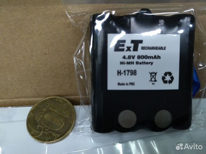 Батарея 4,8V 800mAh для раций Motorola