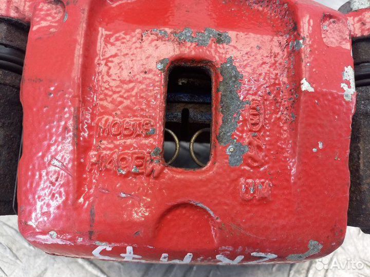 Суппорт задний правый Kia Sorento Prime UM 2.2