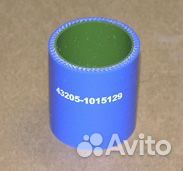 Патрубок радиатора урал дв. ямз нижний д.50 L60