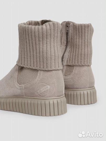 Сапоги s.Oliver р.41 натуральная кожа