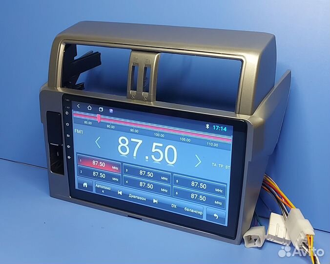 Магнитола android Toyota Prado 2014-2018 10