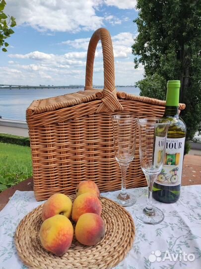 Корзина плетеная