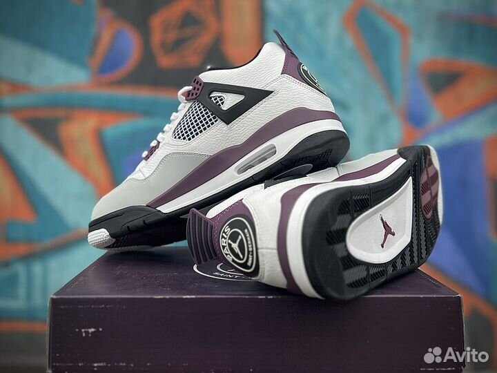 Кроссовки Nike Air jordan 4 Retro PSG