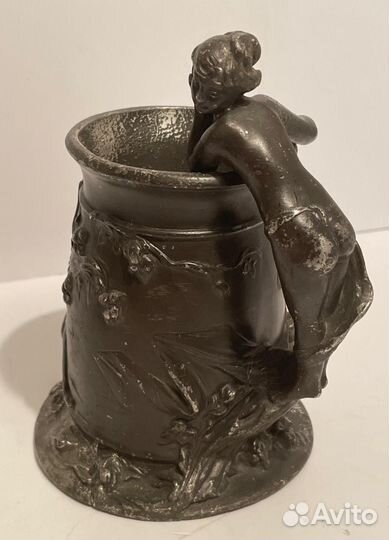 Старинная пивная кружка. Модерн 19-й век