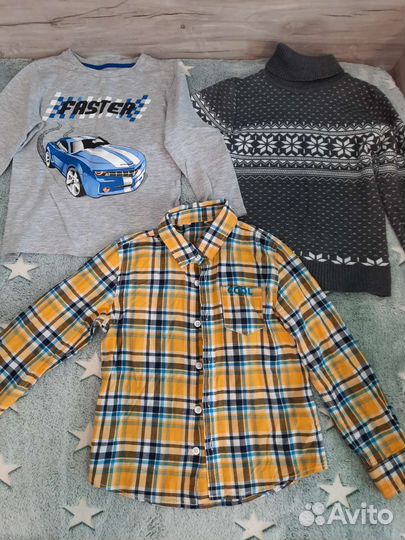 Вещи пакетом на мальчика 4-6лет