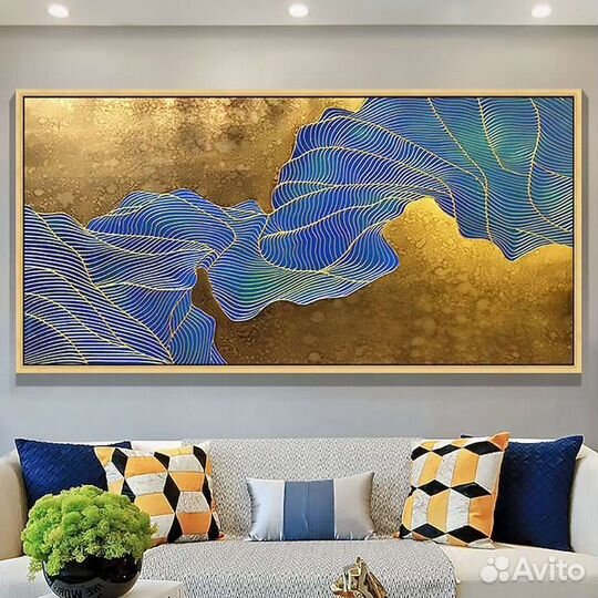 Картины маслом для дома Абстракция Объемная