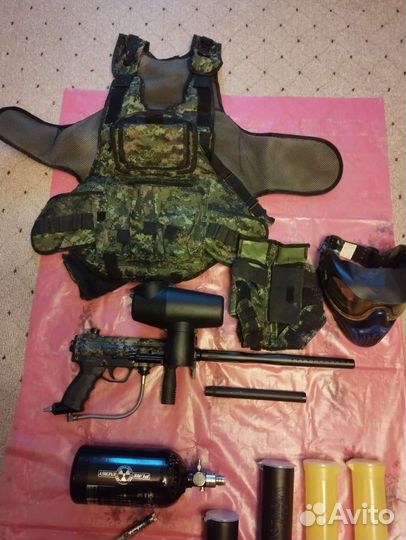 Маркер для пейнтбола комплект