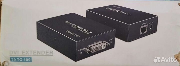 DVI extender 100m over 1 UTP DVI1101
