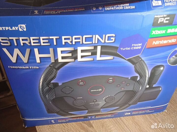 Гоночный руль Artplay Turbo C900