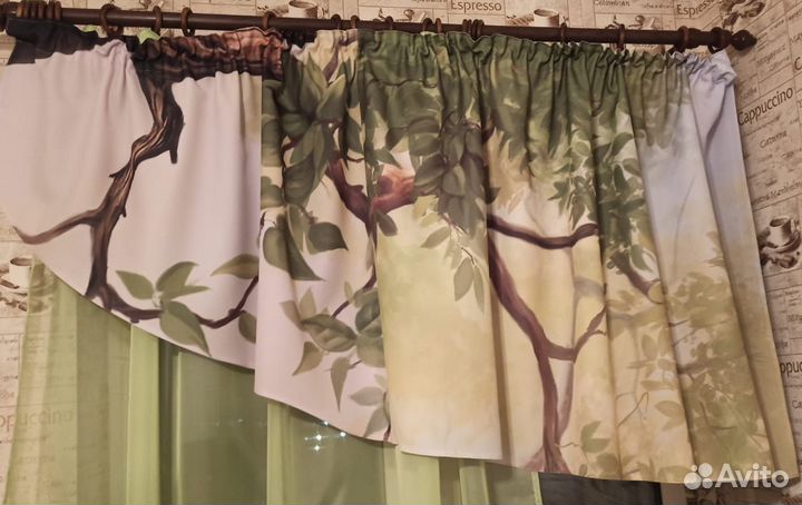 Шторы на кухню