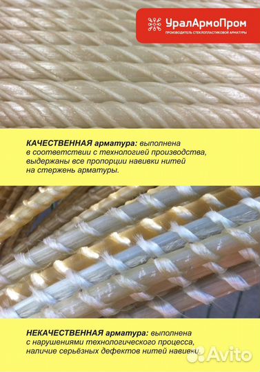 Композитная стеклопластиковая арматура