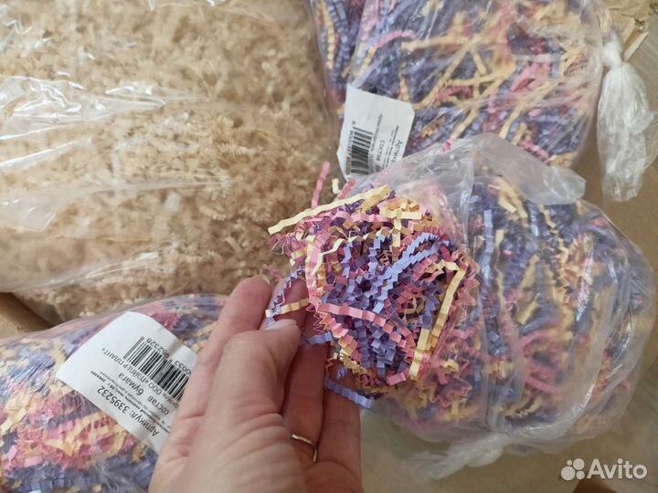 Бумажный наполнитель для подарков