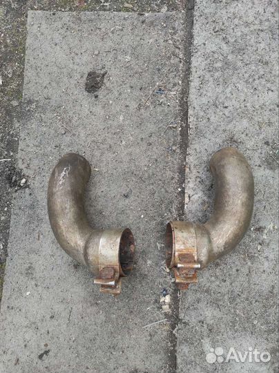 Насадки на глушитель touareg 1