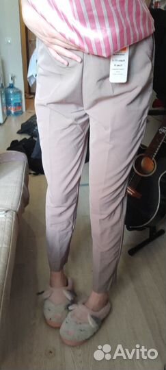 Бежевые брюки