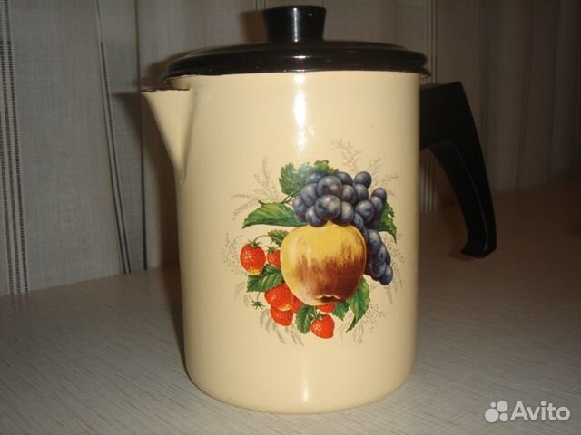 Эмалированная посуда б/у. СССР