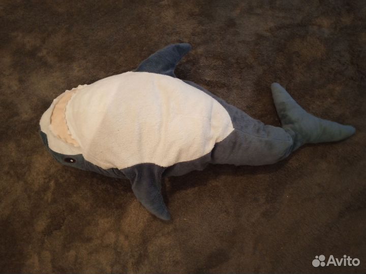 Акула из IKEA мягкая игрушка