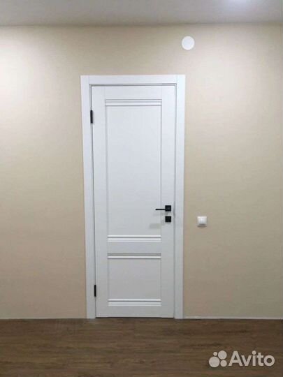 Межкомнатные Глухие белые двери