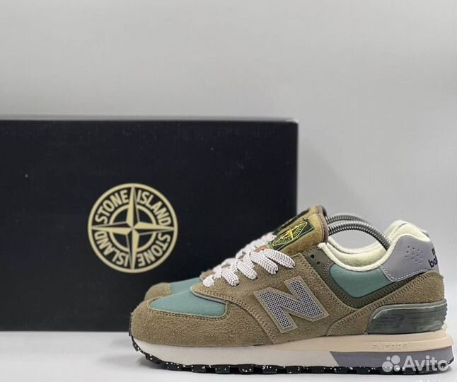 New balance 574 stone island
