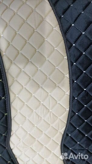 Накидки на сидения с боками велюр универсальные