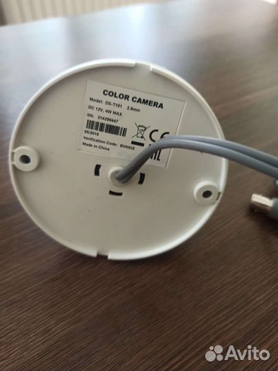 Камера видеонаблюдения купольная